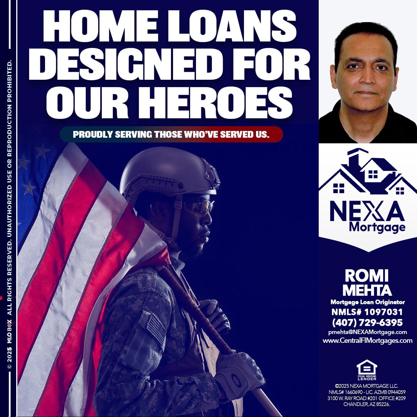 home loans - Romi Mehta -Mortgage Loan Originator