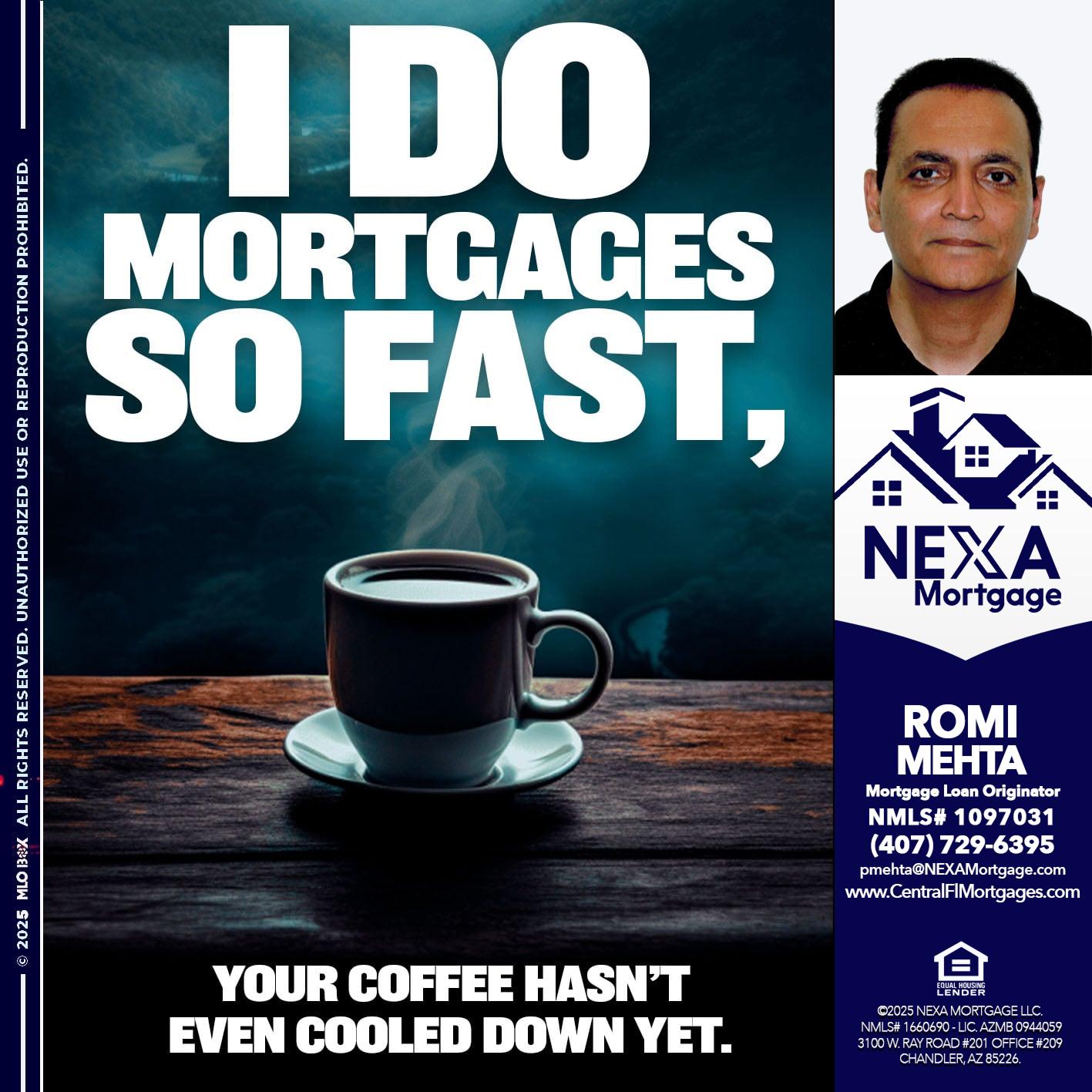 i do mortgages - Romi Mehta -Mortgage Loan Originator