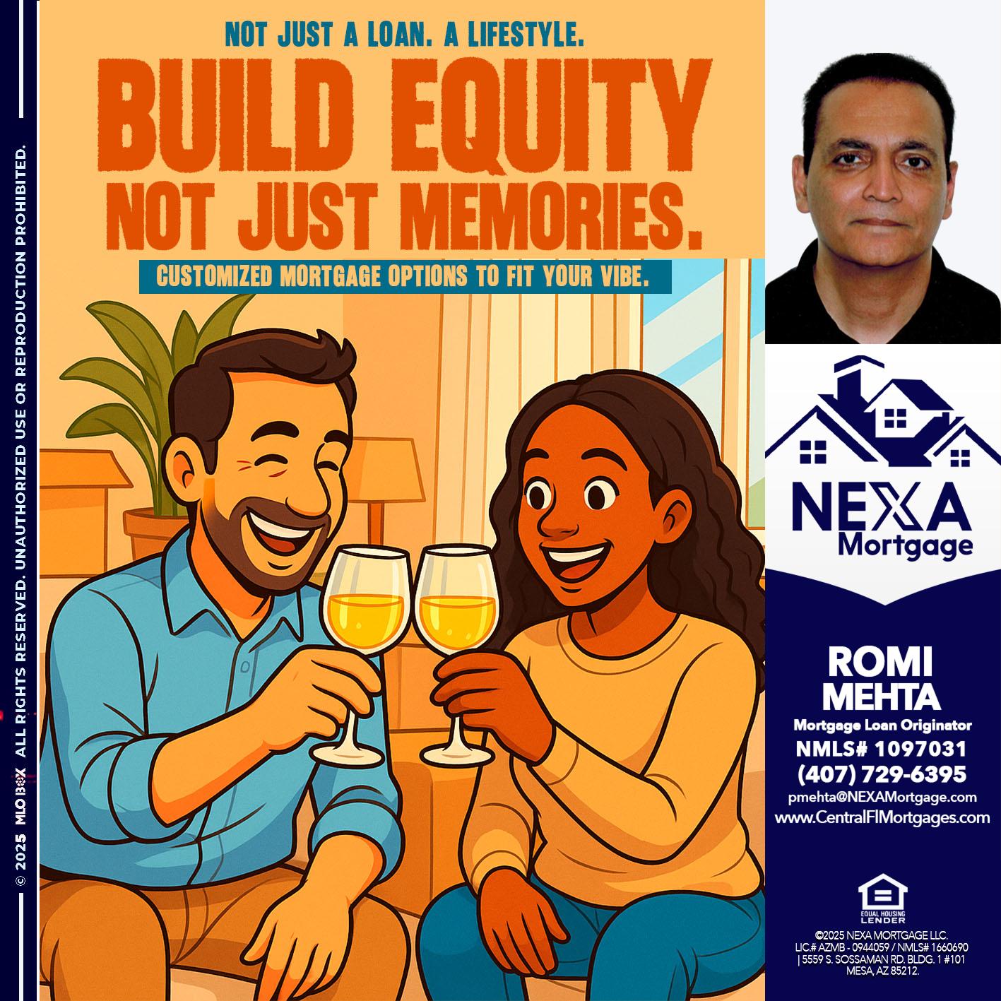 BILD EQUITY - Romi Mehta -Mortgage Loan Originator