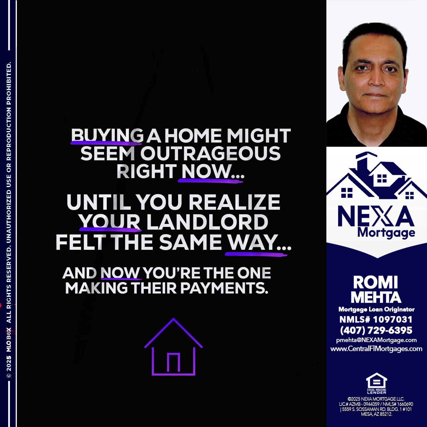 BUYING A HOME - Romi Mehta -Mortgage Loan Originator
