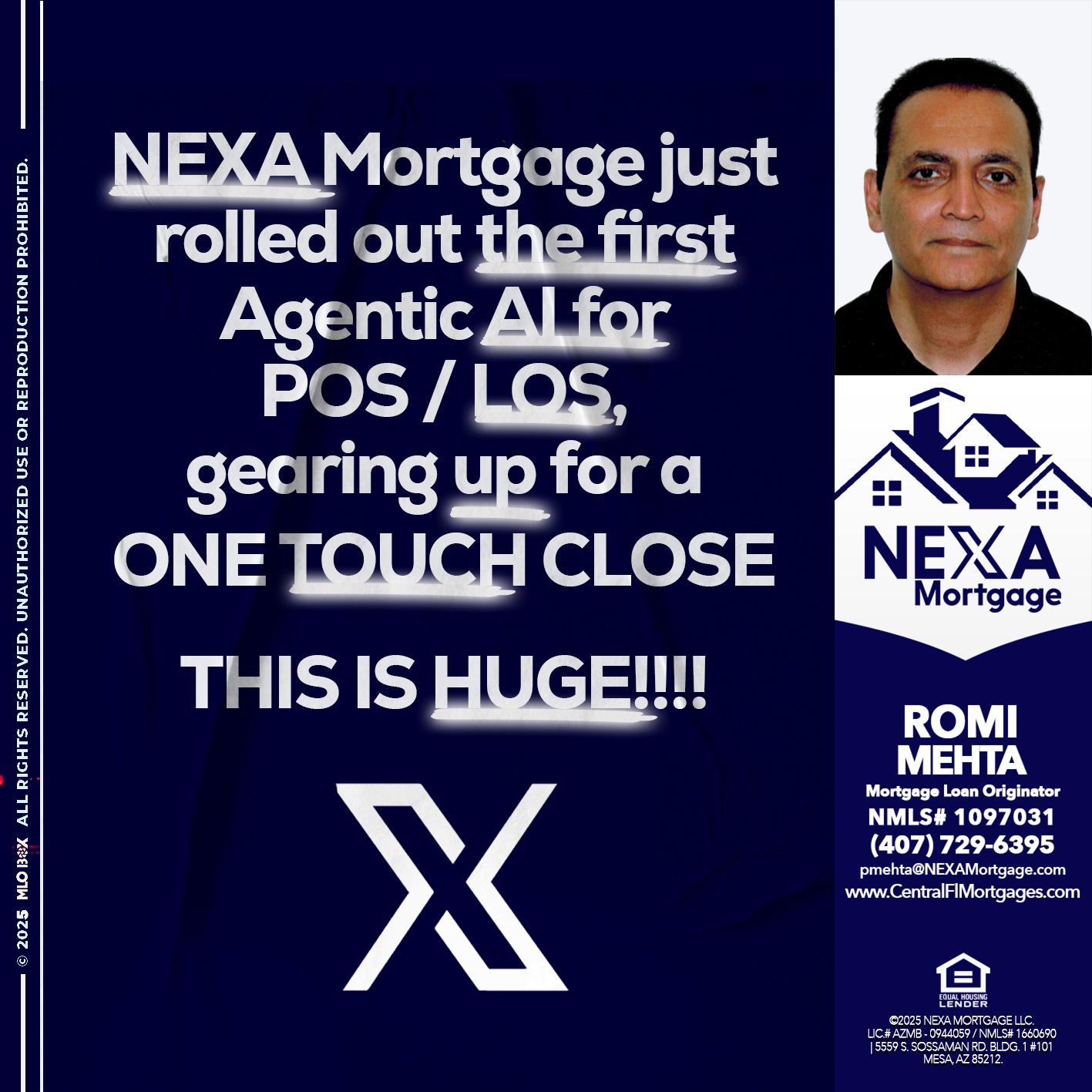 NEXA MORTGAGE - Romi Mehta -Mortgage Loan Originator