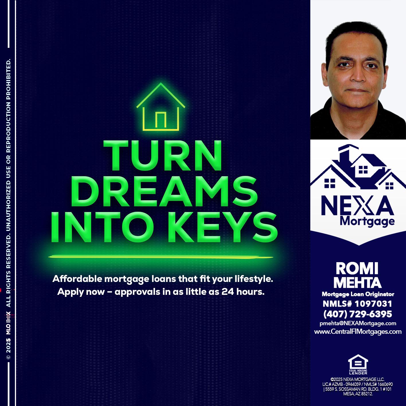turn dreams - Romi Mehta -Mortgage Loan Originator