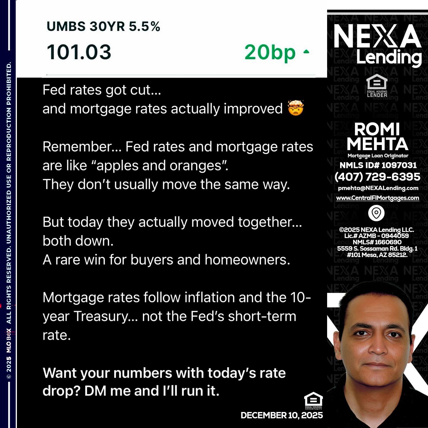 101.3 - Romi Mehta -Mortgage Loan Originator