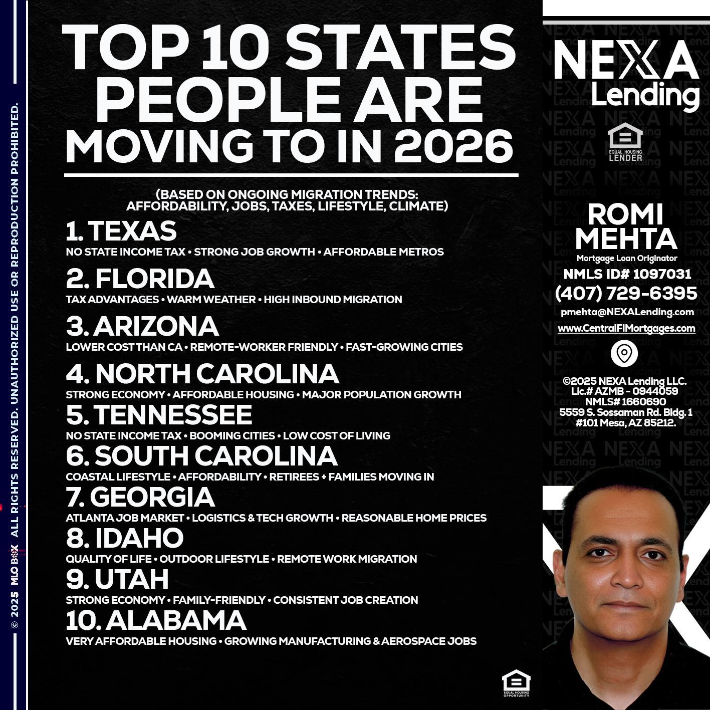 top 10 - Romi Mehta -Mortgage Loan Originator