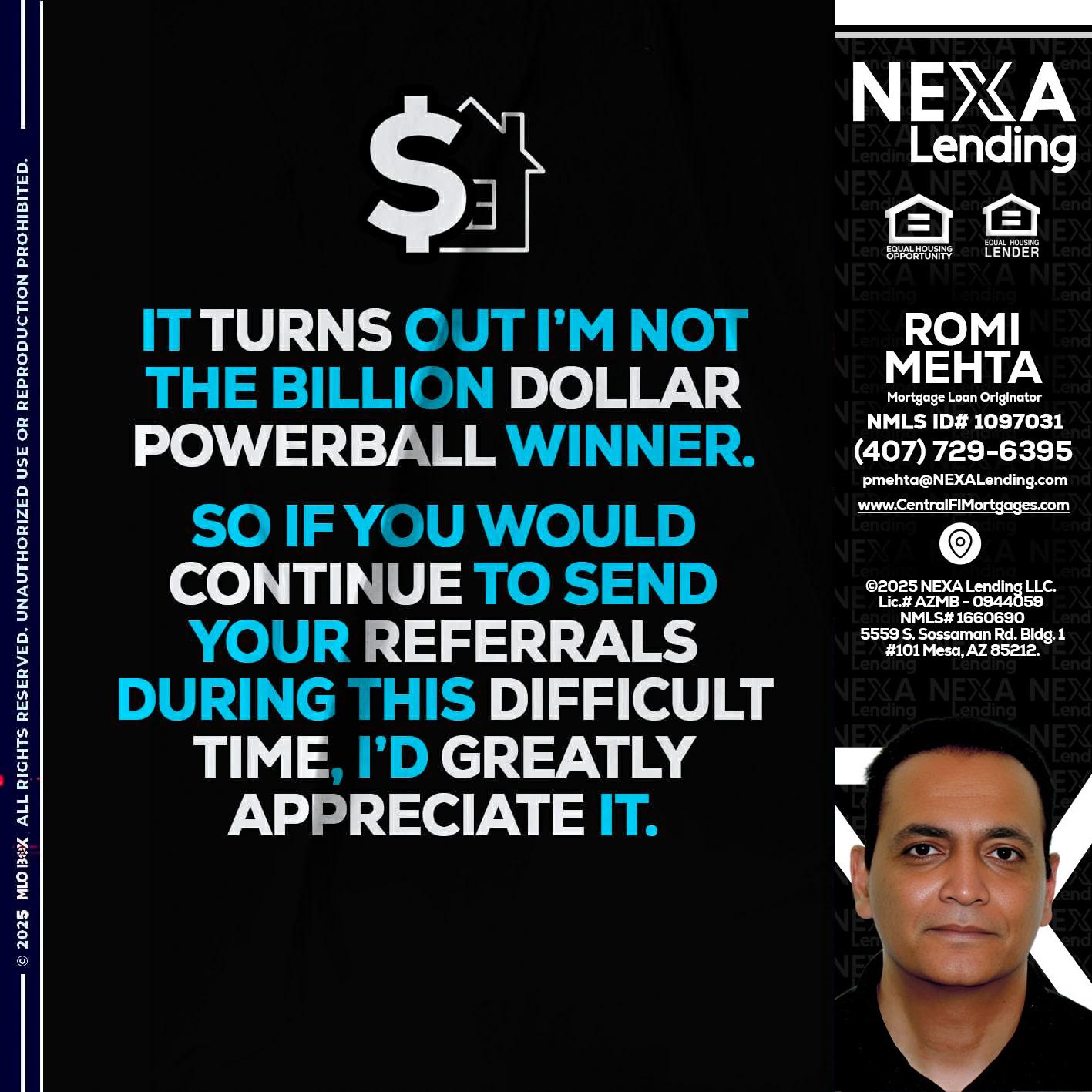 IT TURNS - Romi Mehta -Mortgage Loan Originator