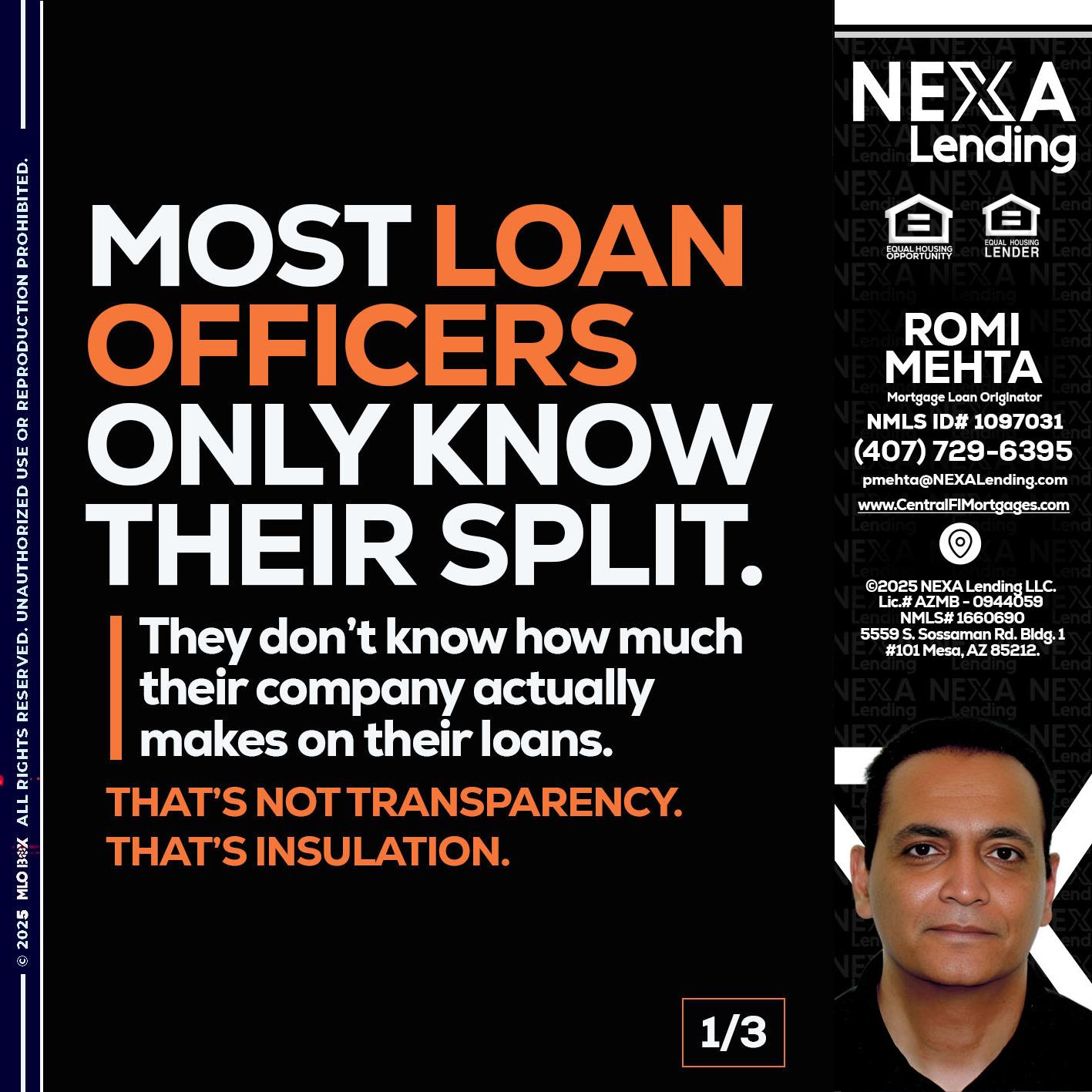 1 OF 3 - Romi Mehta -Mortgage Loan Originator