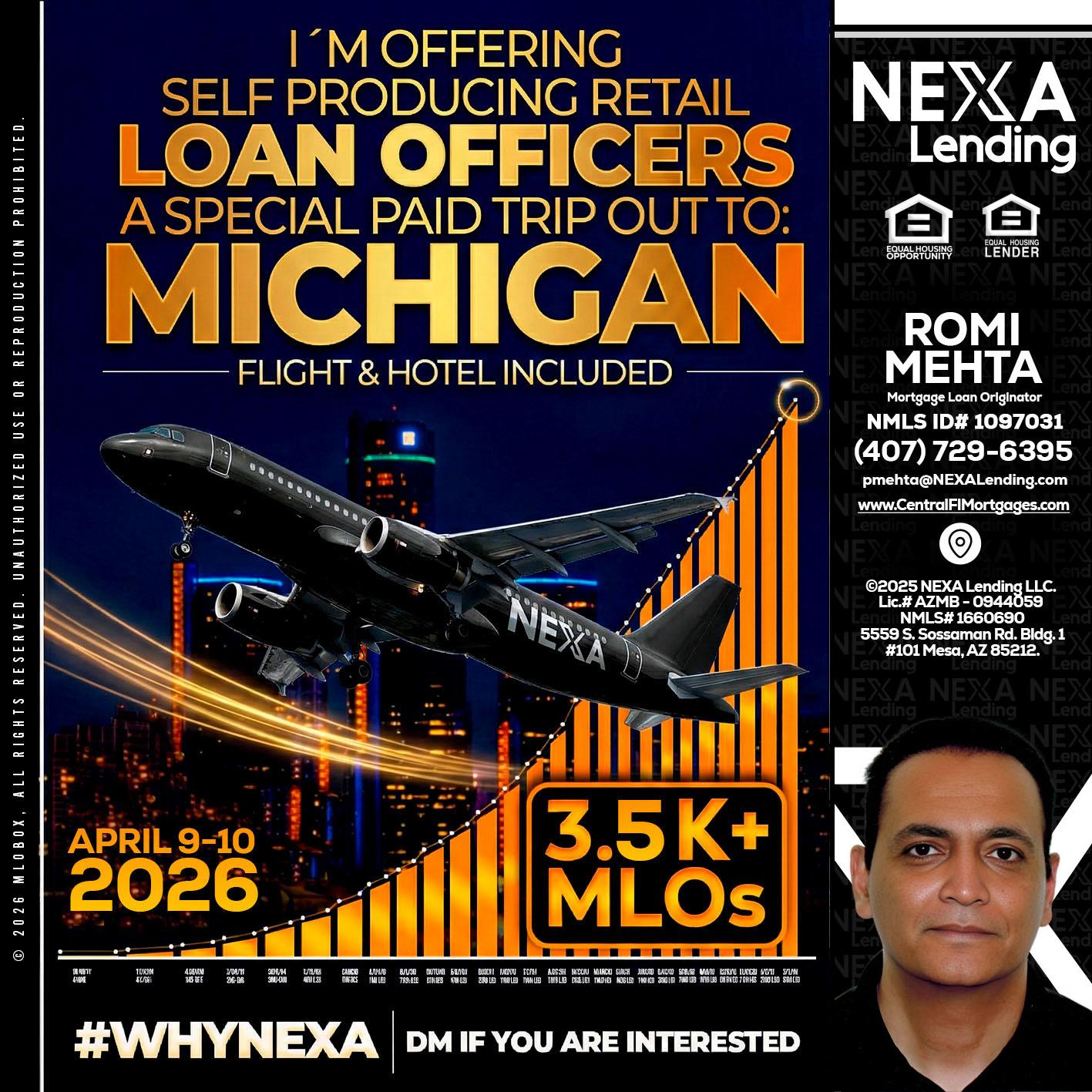 3.5K - Romi Mehta -Mortgage Loan Originator