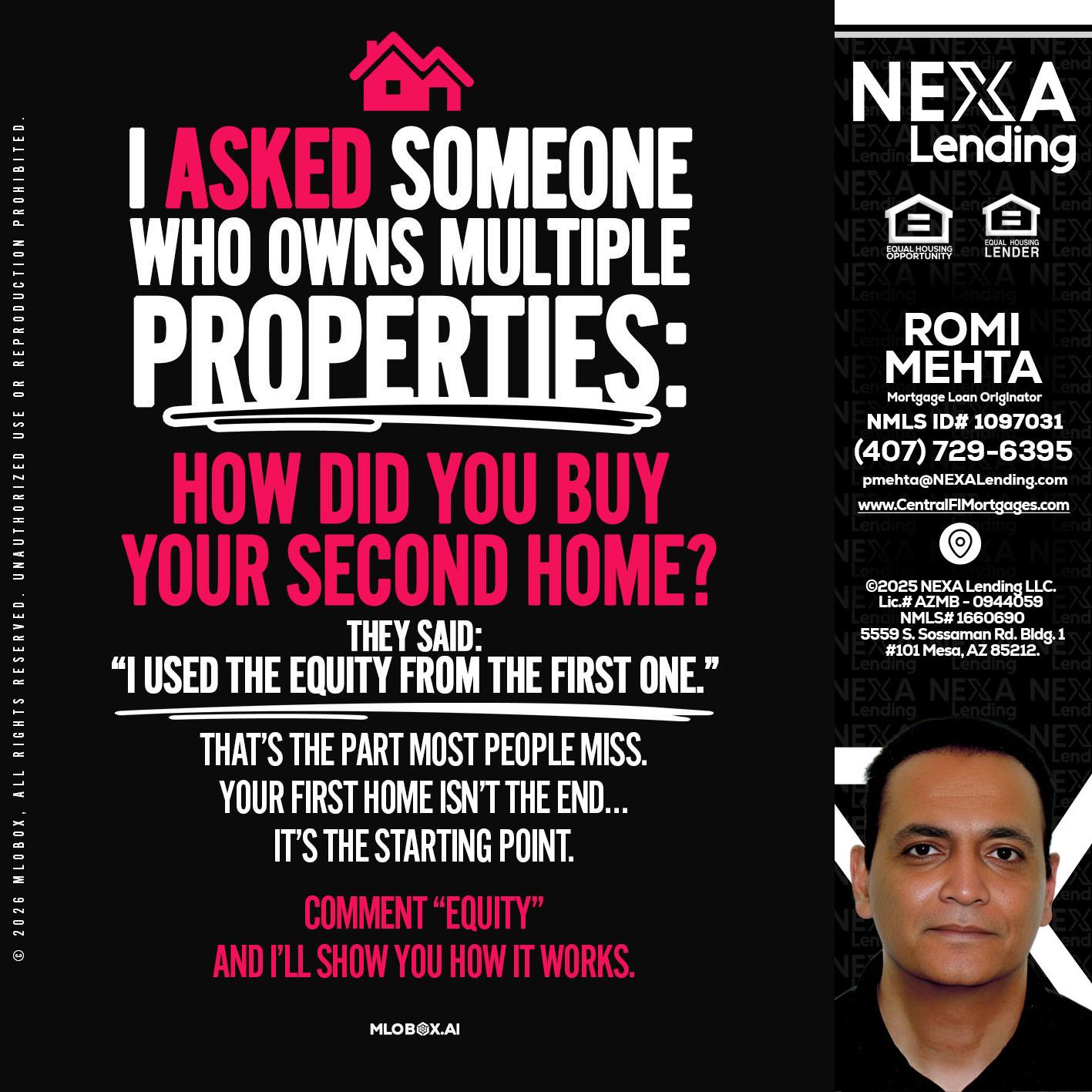 I ASKED SOMEONE - Romi Mehta -Mortgage Loan Originator