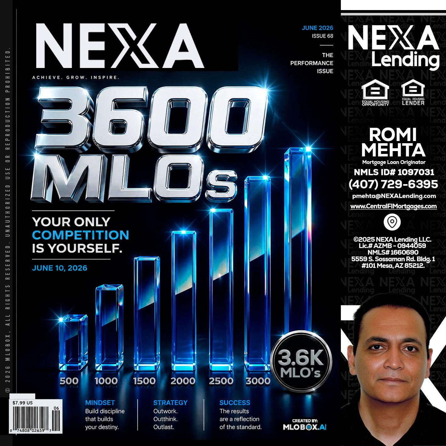 3600 MLOs - Romi Mehta -Mortgage Loan Originator