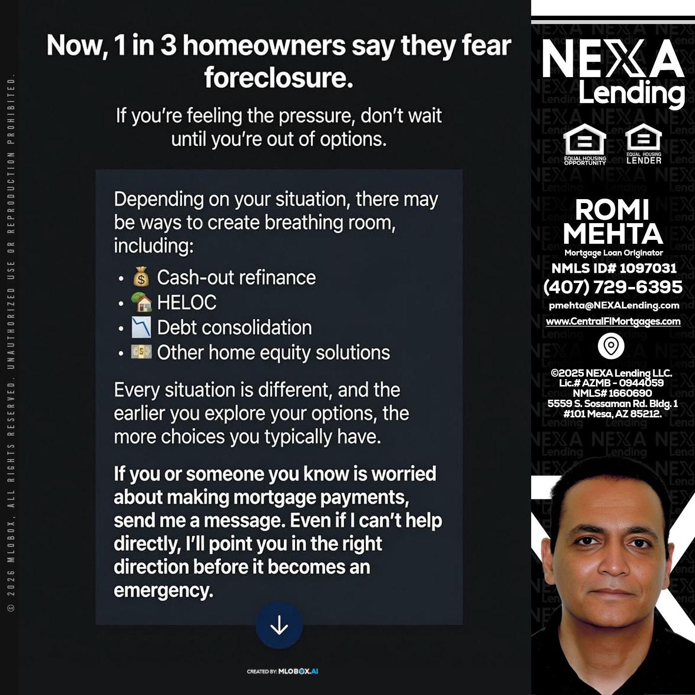 NOW - Romi Mehta -Mortgage Loan Originator