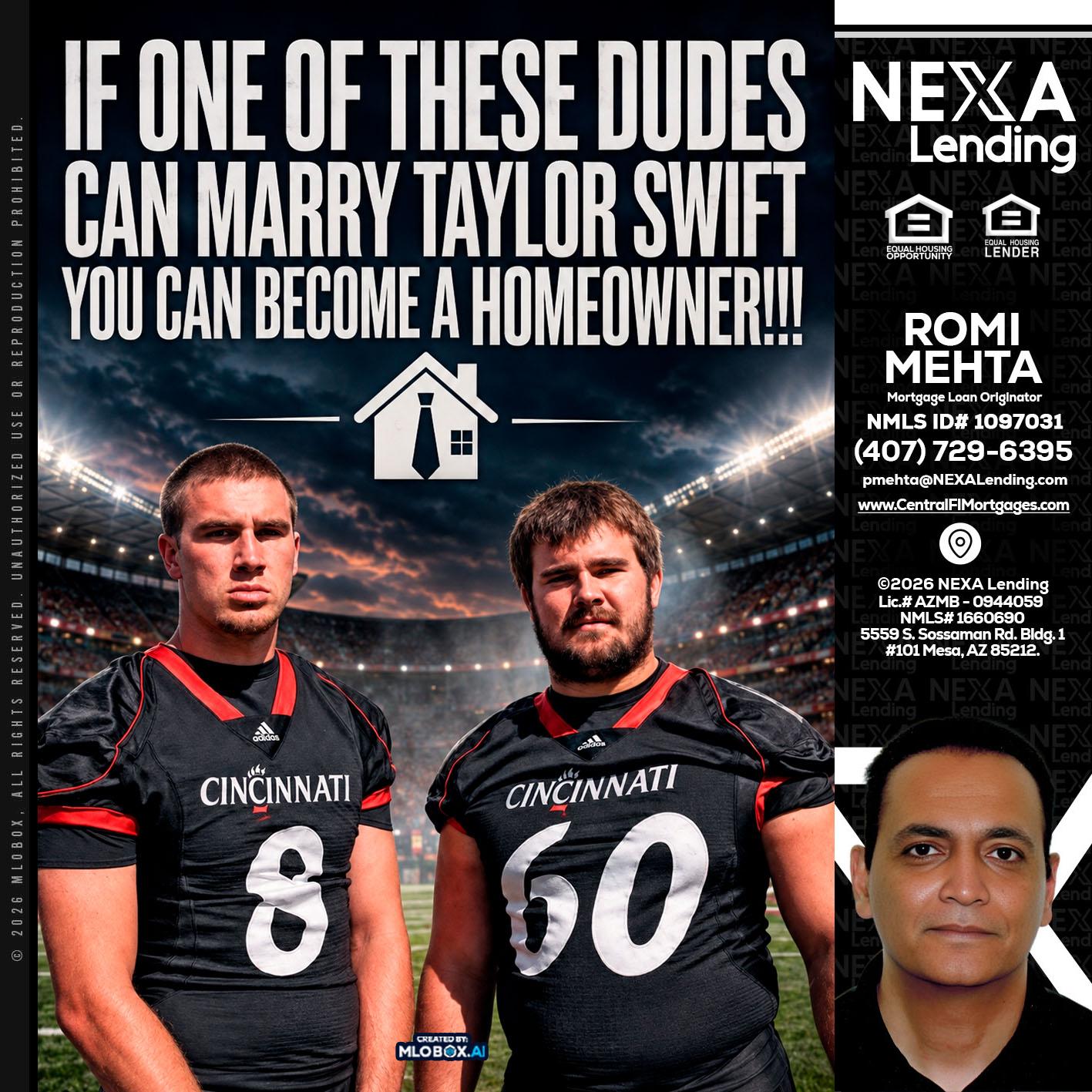 if one of these - Romi Mehta -Mortgage Loan Originator